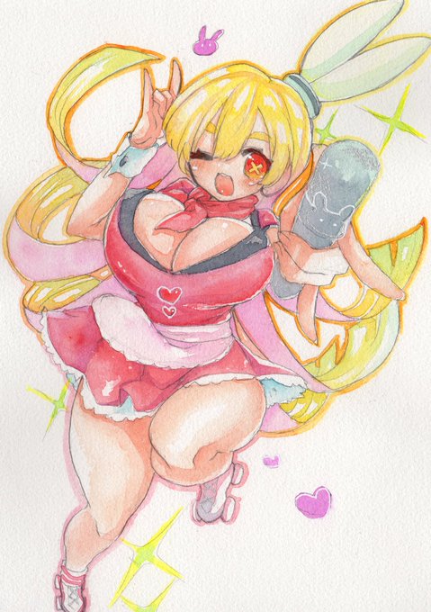 100カノの🐰アナアイドル(?)色が気になる
また出ないかな 