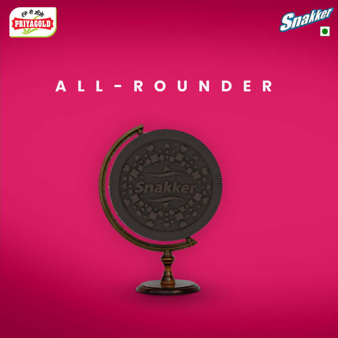 Brace yourself for the most delicious all-rounder of all times.

Set up your snack platter with our Snakker Choco Sandwich Biscuits and make your snack party the talk of the town.

To know more about other Priyagold products, visit: priyagold.com