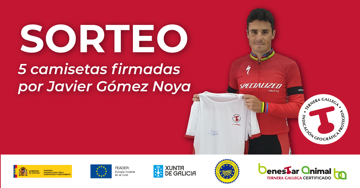 TerneraGallega's tweet photo. #SORTEO | ¡@jgomeznoya estará en los @Tokyo2020es. 🚴‍♀️
¿Te gustaría conseguir una de las 5 camisetas firmadas por él que sorteamos? Para ello debes:
➡ Comentar esta publicación mencionando a un amigo.
➡ Seguir nuestra página @terneragallega.
➡ ¡Tienes hasta el 25/07! https://t.co/vJxtTaKBXI