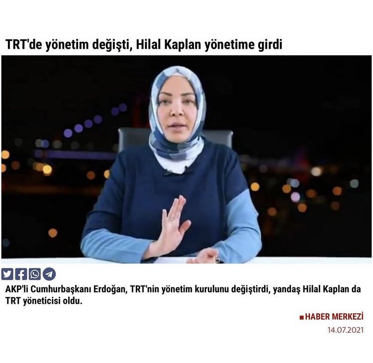 Teröristle terörist olan Hilal Kaplan Trt ye girdiğine göre yıllarca alınan trt payı da teröristlere gitmiş olacak. Hiç tahmin eder miydi bu türk halkı düşmanını kendi elleriyle besleyeceğini… #HilalTRTdenDefol