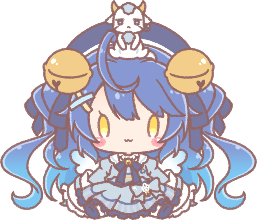 こちら透過イラストも添えさせていただきます🐾 デフォルメしか描け