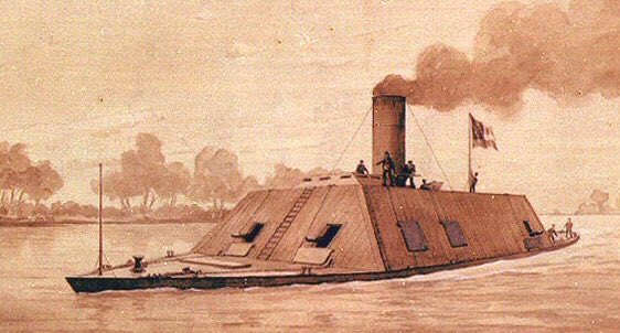 #OTD in 1862, the confederate ironclad Arkansas battled with the U.S. fleet of Admiral David Farragut near @VicksburgNPS. It was the ship’s first engagement, having been ordered by Earl Van Dorn to assist in the city’s defense before she had a full crew on board. #CivilWar https://t.co/wTSZtgNhB8