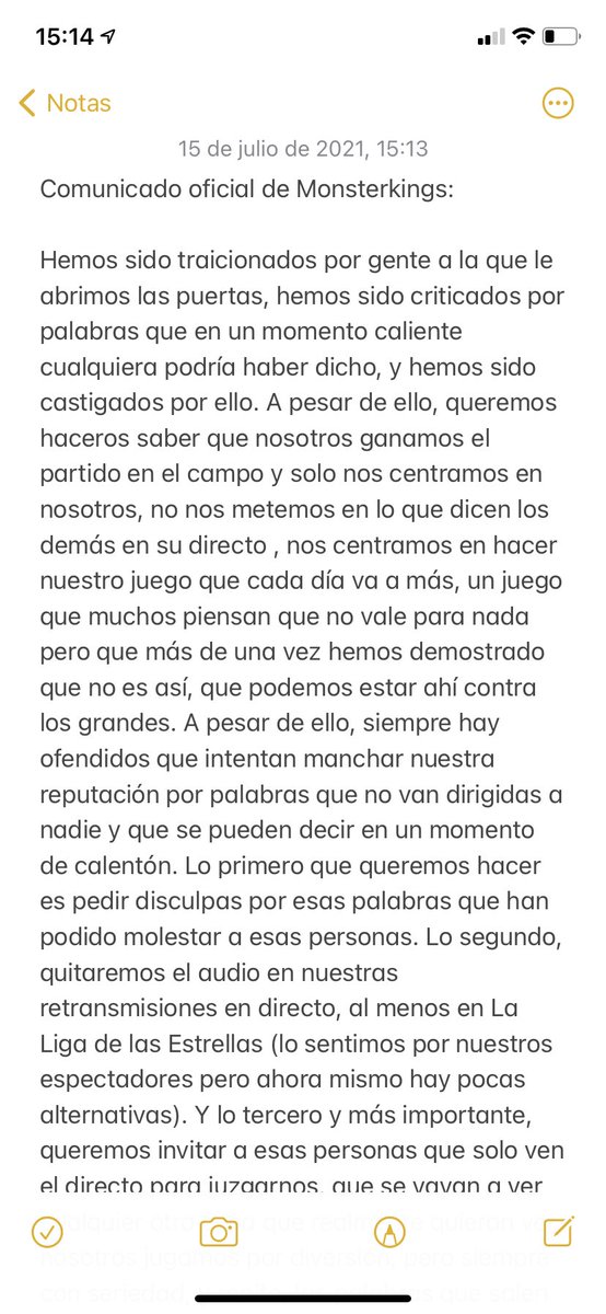 MonsterKings3's tweet photo. COMUNICADO OFICIAL #SomosMonsters https://t.co/tJLzNlTmYO