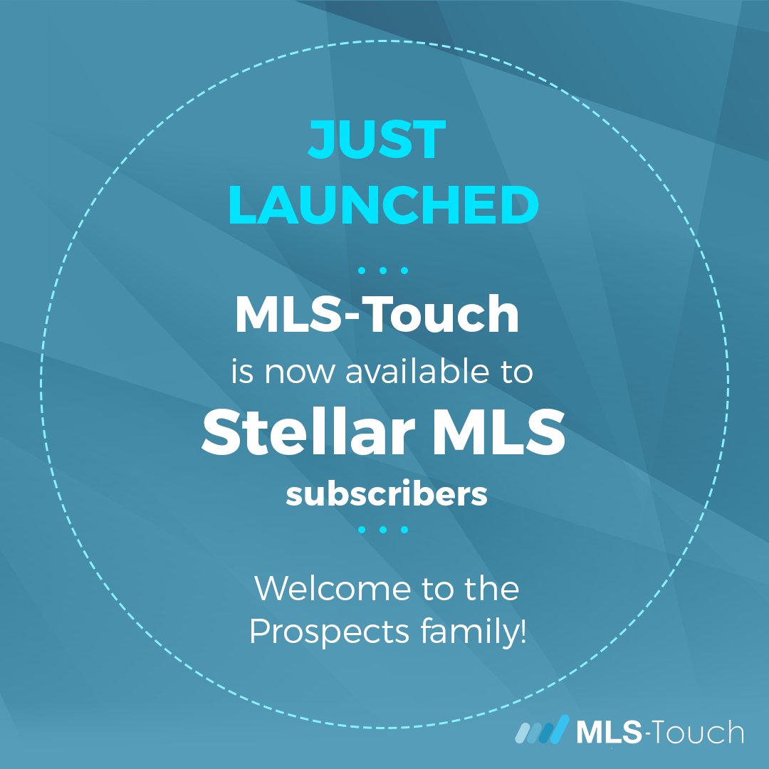 Prspcts's tweet photo. We’re beyond excited to announce that our premium @MLSTouch app and #ProspectsCRM client marketing platform are now available as member benefits to @StellarMLS’s 70,000+ subscribers! Welcome to the Prospects family!
#FloridaRealtors #ProspectsSoftware #RealEstateCRM #MobileMLS https://t.co/mAnUefDMqV