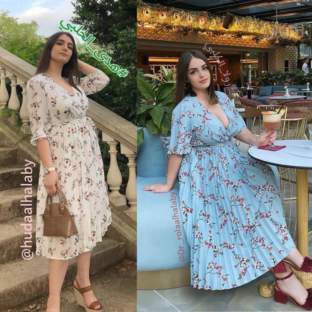 اليمين #رولا_الحلبي خيتي الصغيرة اللي يحب يتابعها يضغط <a href="/rolaalhalaby/">رولا الحلبي 🤭</a> 👍🏻 احلى صبية هي 👆🏻👆🏻👆🏻👆🏻👆🏻