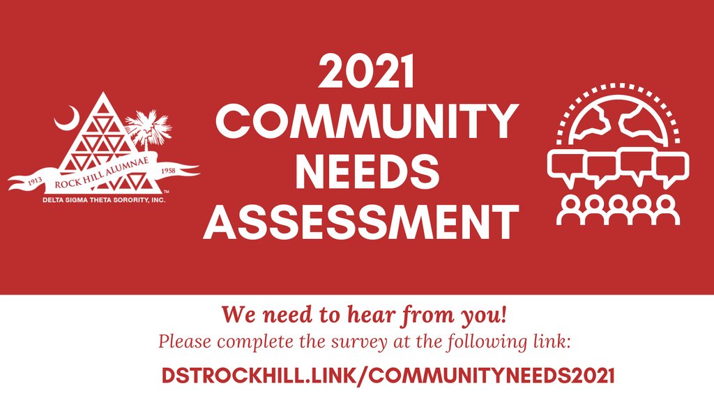 If you are a resident of York County (SC), we are seeking your input as we plan programs to benefit the community.  Please complete and share this survey with your local family and friends.

dstrockhill.link/CommunityNeeds…

#RHADST #ServiceInOurHeart