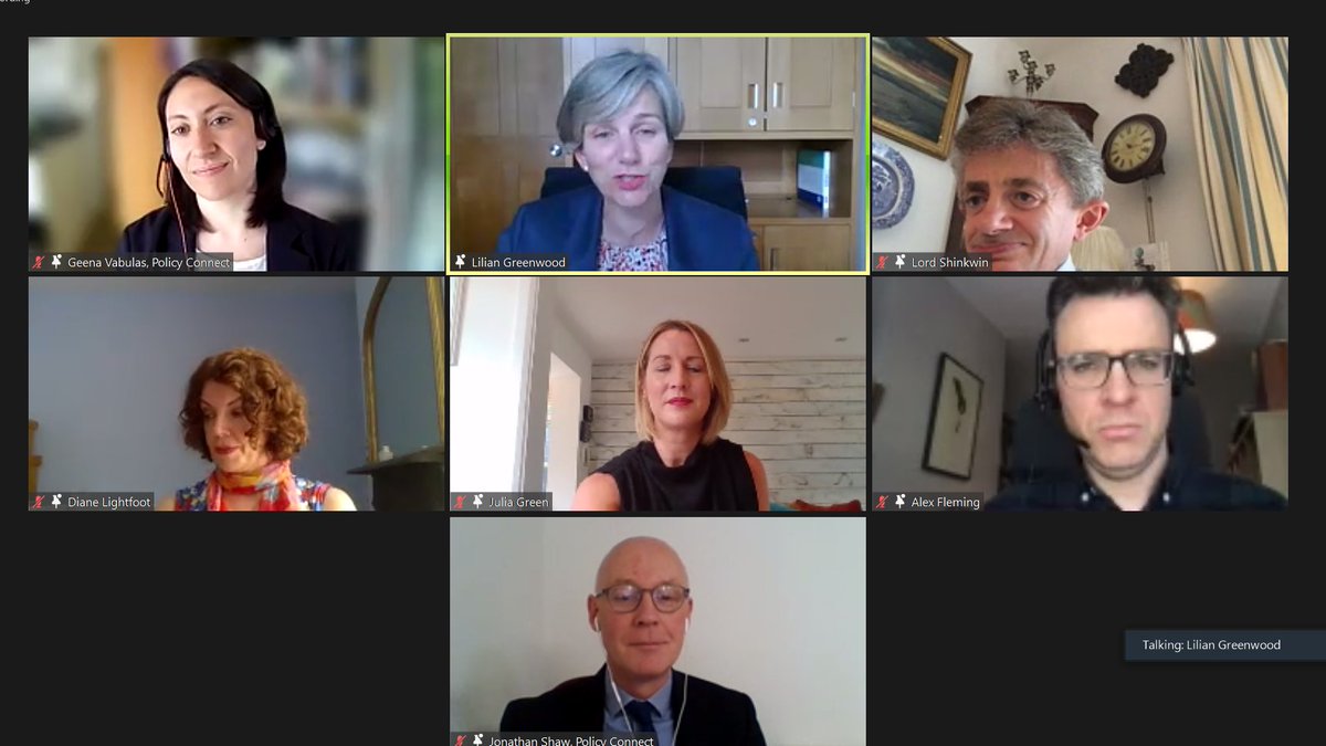 AT_APPG's tweet image. Final comments now from @LilianGreenwood. &quot;The report makes really important recommendations and I hope the govt are listening to the ways they can remove digital barriers to employment and enable all businesses to access the talent of disabled people.&quot; #TalentAndTechnology