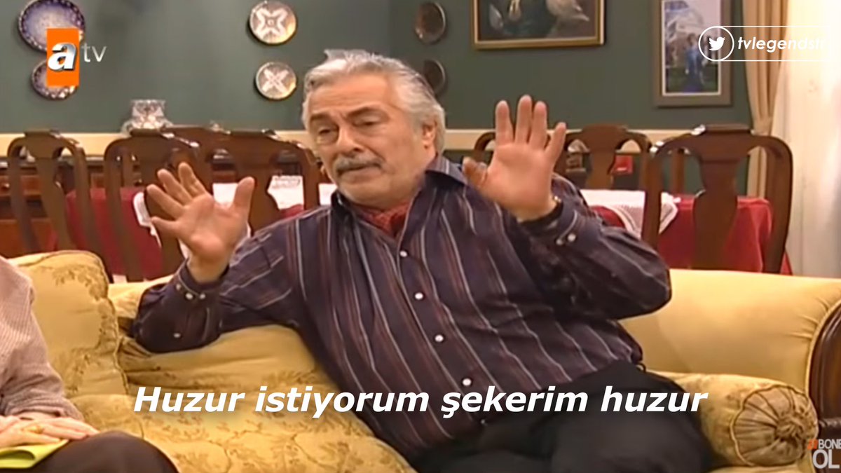 “Huzur istiyorum şekerim huzur..” (Avrupa Yakası)