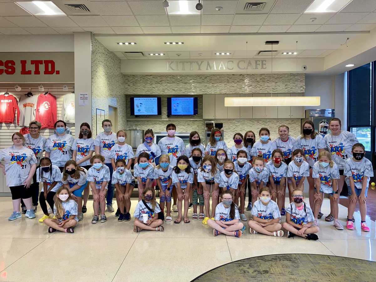 McAuleyMacs's tweet photo. Art Camp is at it again with another week of fun, creativity & adventures in art! 🎨 Thank you to all the campers who came out & shared their wonderful talents with us!
#artcamp #futuremacs #visualartandtechnology https://t.co/5zKDKzqUp5