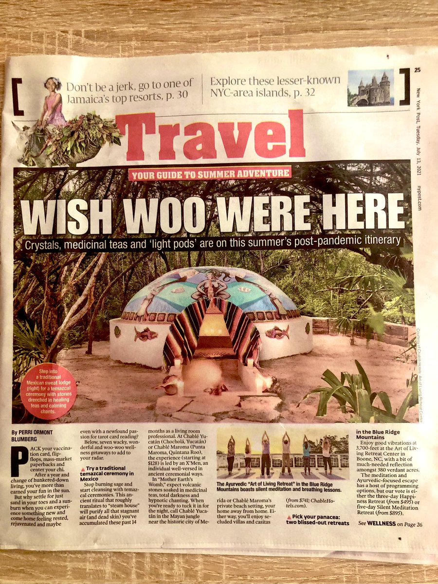 66perristreet's tweet photo. Felt so good to write something on there than air fryer reviews. But really, though.    

7 ommmm-azing vacations (via @nypost): https://t.co/K2CUbNnUFR https://t.co/duow6nT8Jq