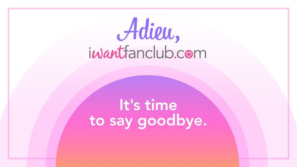 IWCSupportTeam's tweet image. Dear Artists and Fans,
We have decided to close IWFC, allowing us to concentrate on what we do best: bringing you the hottest Femdom content via 
@iWantClips!
Please check the FAQ on iWantFanClub.com for more details.