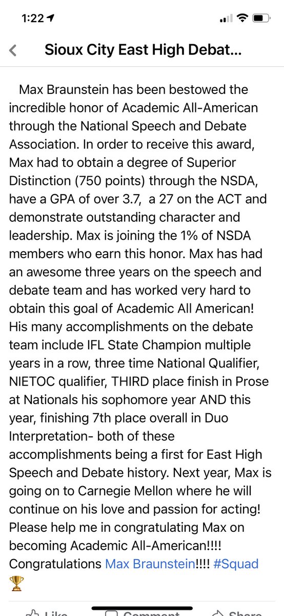 Sioux City East Debate tweet media