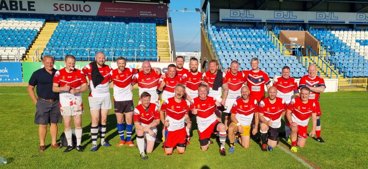 Think it was your good luck message that tipped the scales  <a href="/RLBarrieMc10/">Barrie McDermott 🏉</a> 🌹🏆<a href="/forster_jim/">Jim Forster</a> <a href="/GBPoliceMastRL/">GB Police Masters Rugby League</a> @Barrowthonman