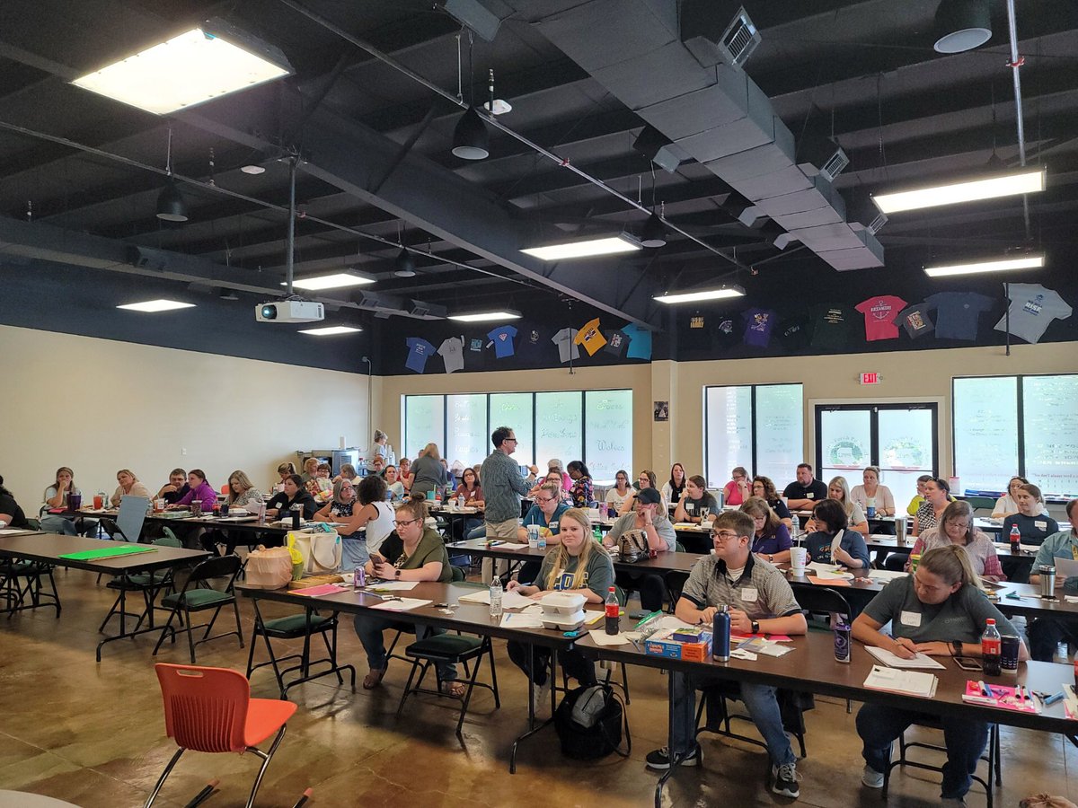 Dr. Grant Gautreaux working with our teachers of students with significant disabilities and autism on ABA practices we can use on day 1.