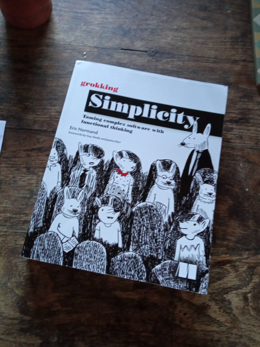 GefenAdam's tweet photo. @ericnormand Grokking Simplicity reached Spain, and faster than promised! @ManningBooks https://t.co/LzzYUqvbAk