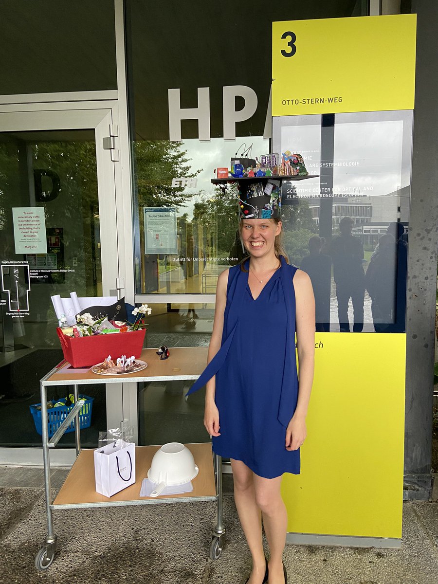 Kutay Lab (@kutay_lab) on Twitter photo We are so proud to announce that <a href="/DoernerKerstin/">KerstinDoerner</a> has successfully defended her PhD today!
You nailed it! Congratulations 🎊🎈🎉🍾 We are so proud to announce that <a href="/DoernerKerstin/">KerstinDoerner</a> has successfully defended her PhD today!
You nailed it! Congratulations 🎊🎈🎉🍾