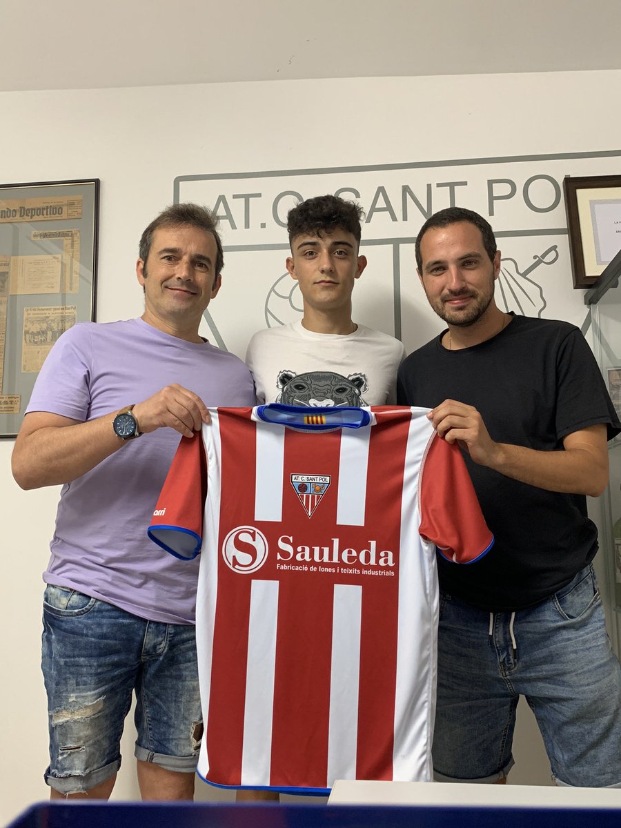 Con muchas ganas de empezar este nuevo reto!❤️🤍 <a href="/atcsantpol/">AT.C. SANT POL</a> <a href="/SebasMarteles/">Sebas Marteles</a>