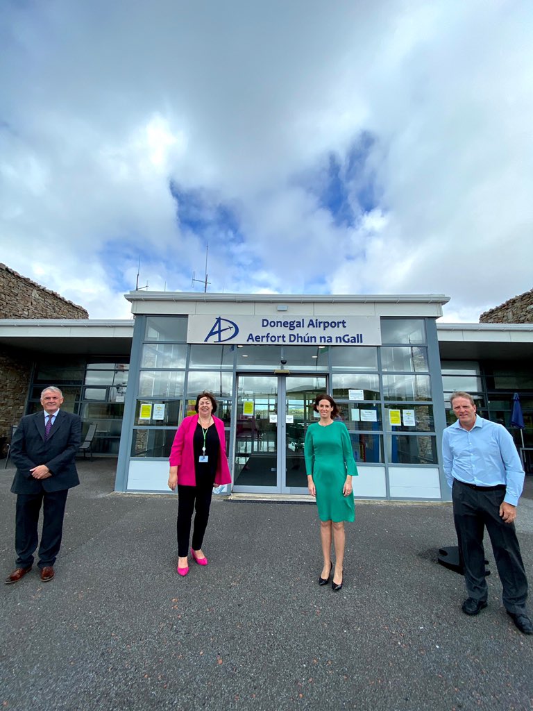 1Hildegarde's tweet image. Delighted to announce that the contract has been awarded and signed for the PSO route connecting @DonegalA and Dublin 🛫 Swedish airline Amapola Flyg AB specialise in PSO routes to and from remote communities and will be a great fit to ensuring vital connectivity for Donegal 🛣