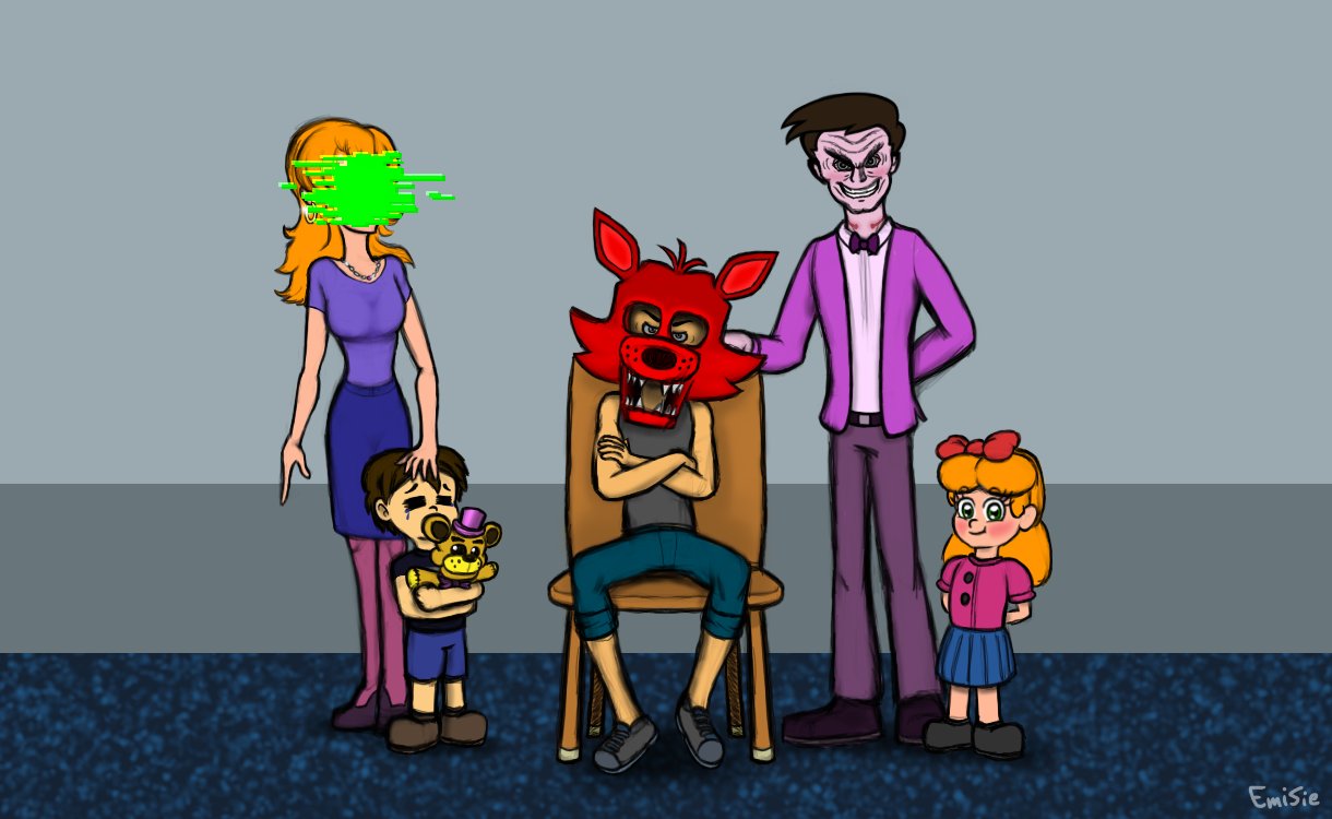 Pin de well hello ^^ em Afton famliy/fnaf