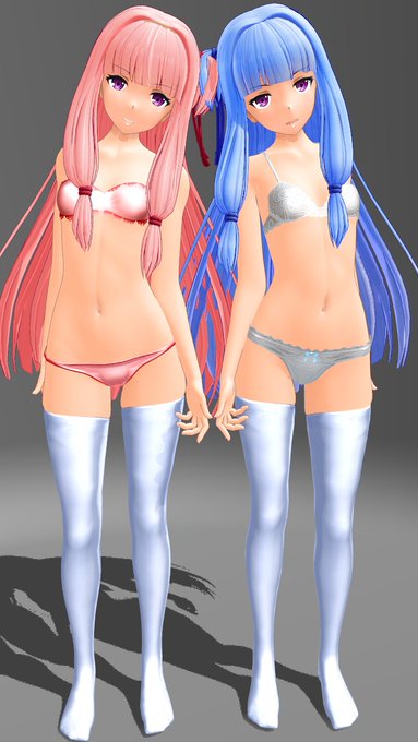 琴葉姉妹比較の縦長 ほぼノーエフェクト🤤 