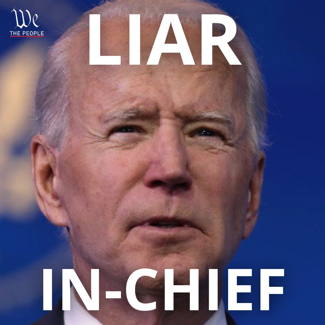 ShopWeThePeople's tweet photo. Is it lying if Biden simply doesn't remember the truth? https://t.co/InUfKFncNG