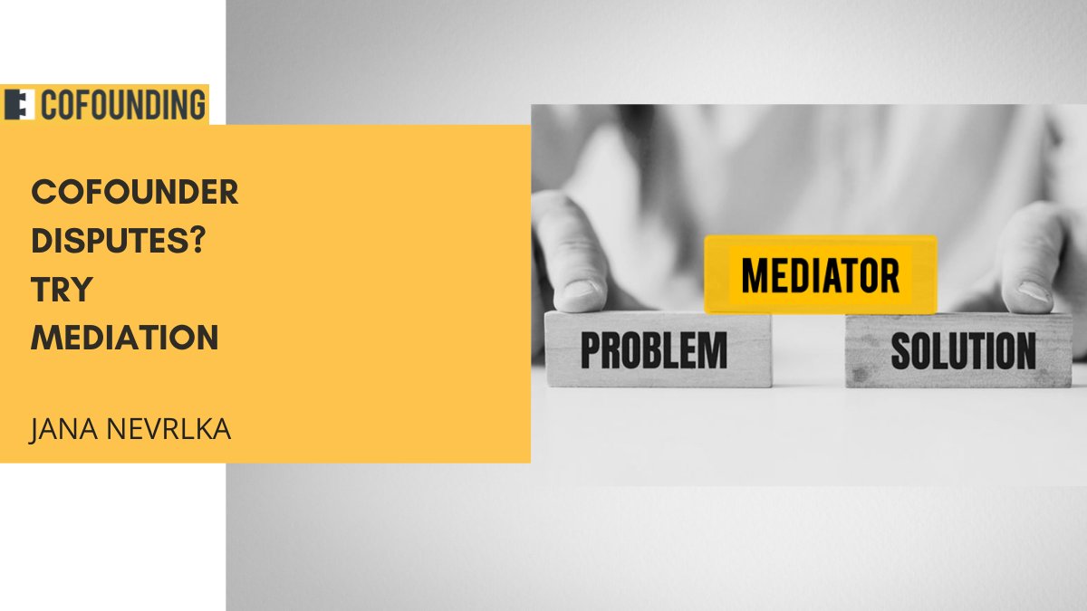 Tensions in cofounding team are frequent and if handled properly, can strengthen your startup. If not - they could brake it. How can you as a founder increase your chances of make instead of brake? Checkout blog here buff.ly/3yXh3aZ