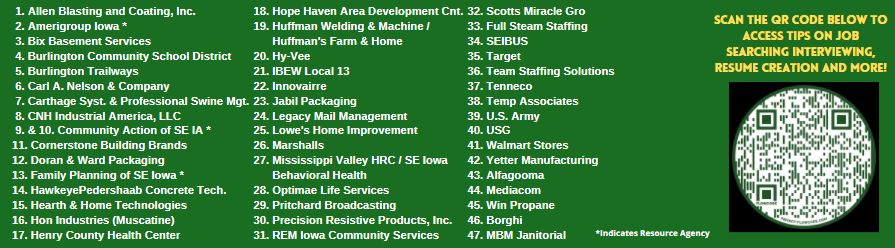 JOB FAIR UPDATE: There is a rain out ⛈⛈⛈, BUT this won't stop us! The event will be held INSIDE at the Westland Mall in West Burlington, Iowa. And now there are close to 50 vendors registered! Can't wait to see everyone there today, July 15 from 2pm - 6pm! <a href="/iowaworkforce/">Iowa Workforce</a>