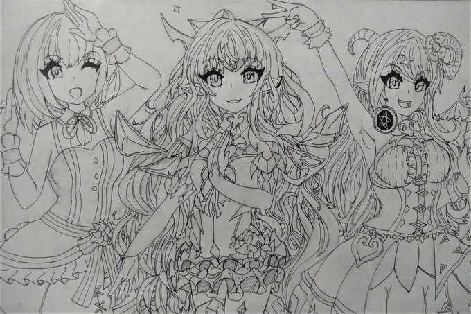 魔乃アロエ のファンアート ホロライブのファンアート イラスト Twimee 魔乃アロエ のファンアート ホロライブのファンアート イラスト Twimee