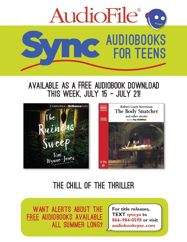 JTCentralLib's tweet image. This week&apos;s theme is “Chilling Thrillers to Give You Shivers&quot;. You can download these two FREE audiobooks today through next Wednesday from @audiobookSYNC and they&apos;re yours to keep for life! #audiobooksync #audiobooksync2021