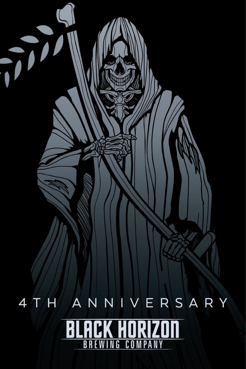 4th Anniversary party
Saturday, July 17th
Noon to 11pm
Alot of beer releases, food, live music!
Thank you everyone for your support over the last 4 years!
#blackhorizonbrewing #BHBCbeer #illinoiscraftbeer #drinklocal