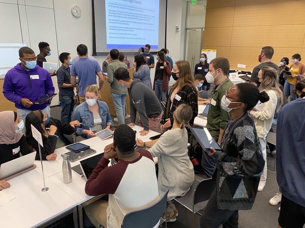 The mayor is responding to community concerns in the pandemic preparedness exercise #meded ⁦⁦<a href="/CWRUSOM/">CWRU School of Medicine</a>⁩