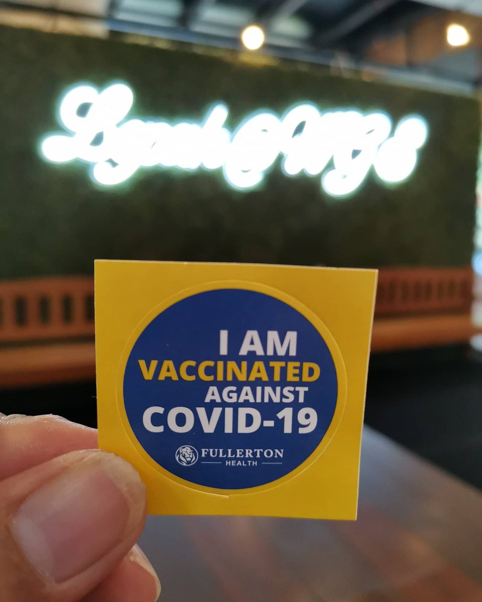 veniceee36's tweet photo. Fully vaccinated!
Thank you @sporeMOH and @FullertonHealth❤️ https://t.co/BWUZUqKsrI