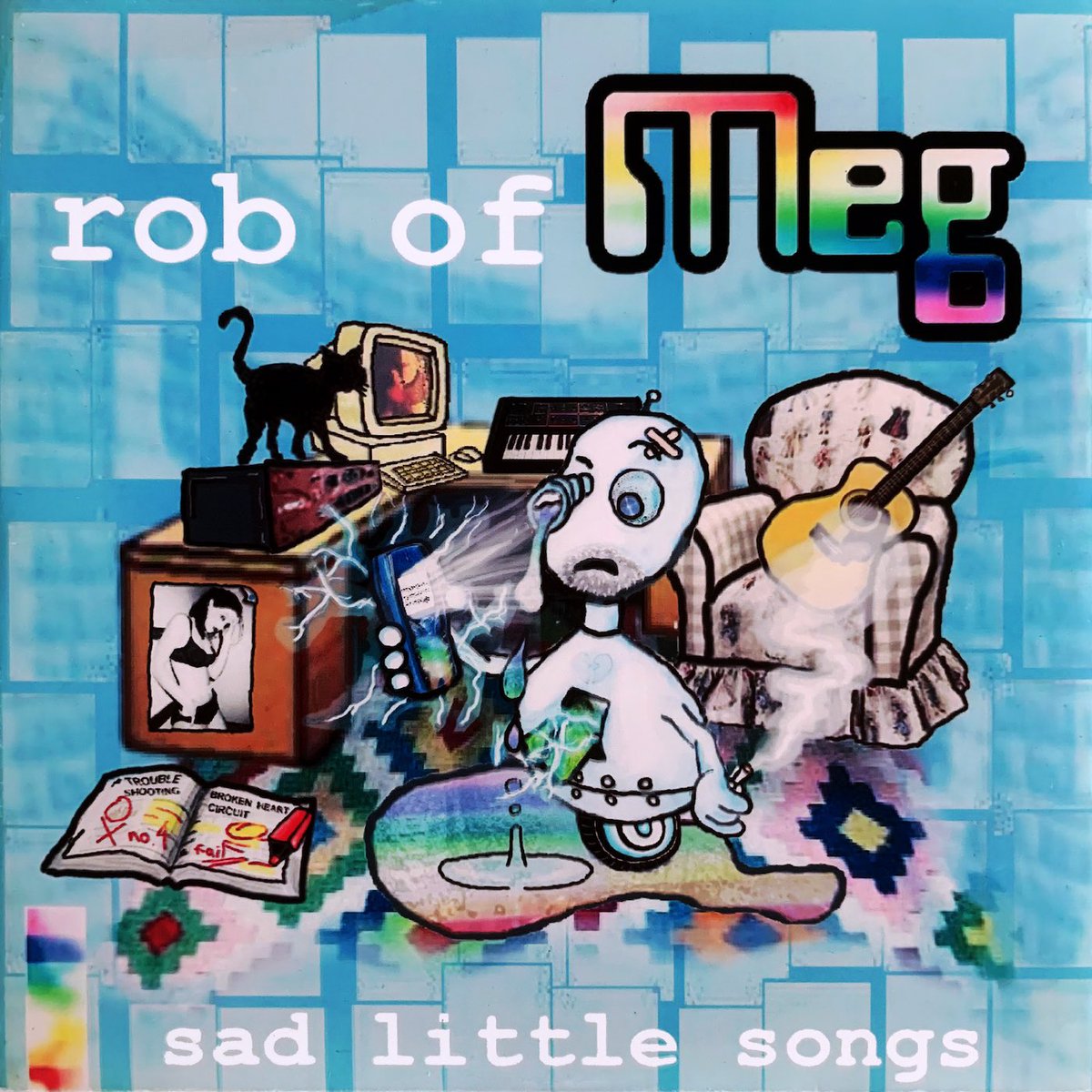 Recently I’ve been helping my old friends Meg to get their back catalogue available again. Third up is the album ‘Sad Little Songs’, originally written and recorded by Rob back in 2005. 

Massive thanks to <a href="/threeseventytwo/">Throughly Moderna Marky</a> for his heroics in sorting out the artwork. 
1/2