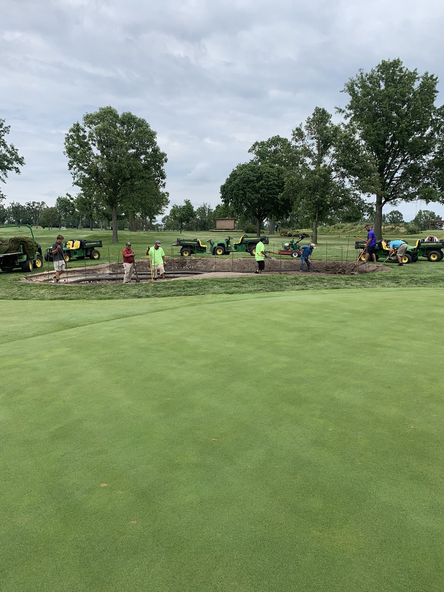 mathiskane's tweet image. Proud of this crew. All bunker work done in house.