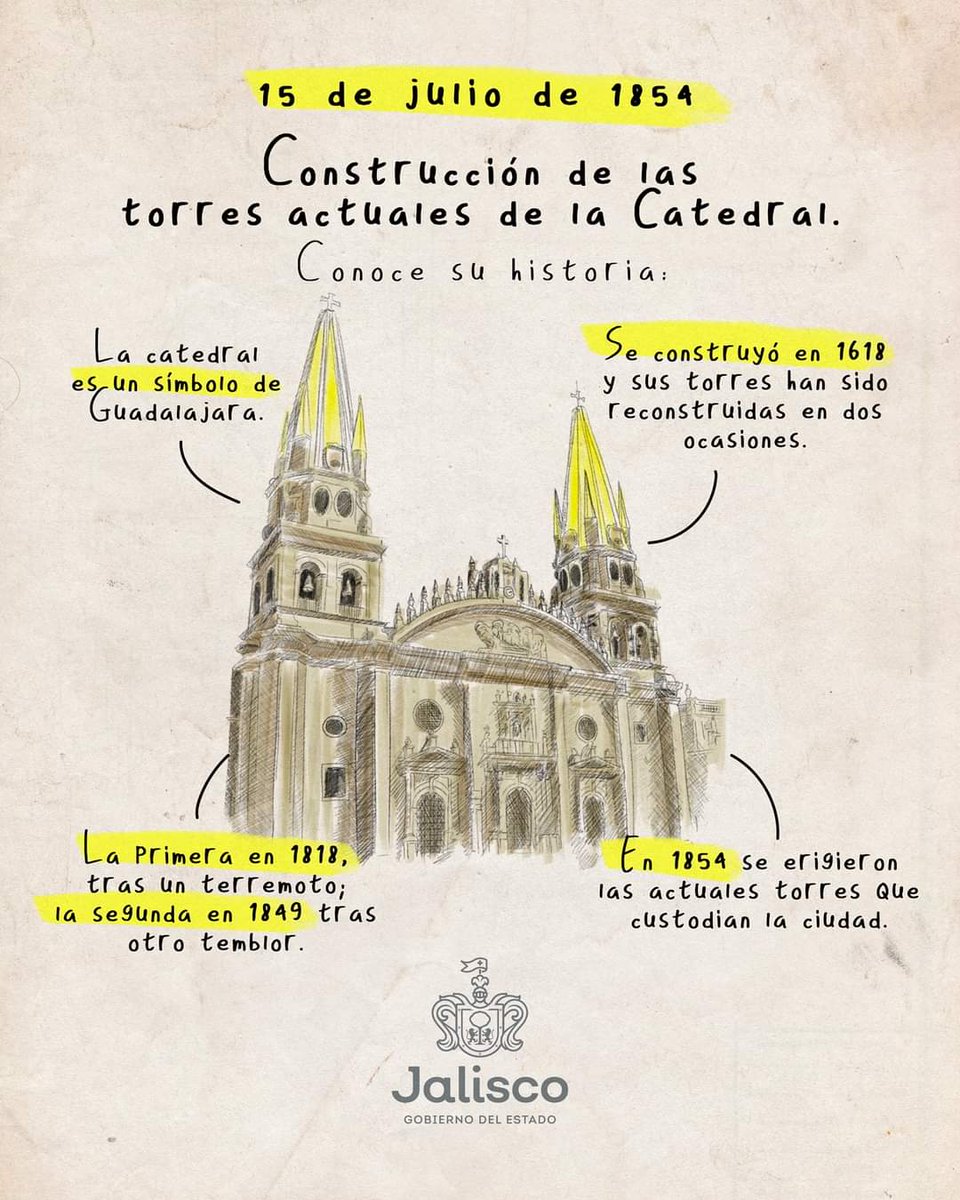 VictorSanoro's tweet photo. #buendato sobre la historia de la #Catedral, un símbolo de Guadalajara para el mundo.
@GobiernoJalisco https://t.co/3JRPGsAd3h