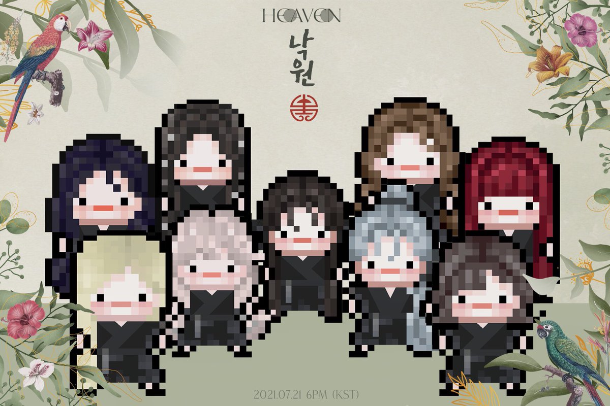 tm_LOVALLEY's tweet photo. LOVALLEY 2ND MINI ALBUM [ROSE OF SHARON] 
CONCEPT GROUP PHOTO #2

🌺 2021.07.21 6PM (KST) Release

#LOVALLEY #러밸리 #HEAVEN #ROSEOFSHARON #MONTHLYIDOL https://t.co/g0zUr9bqO0