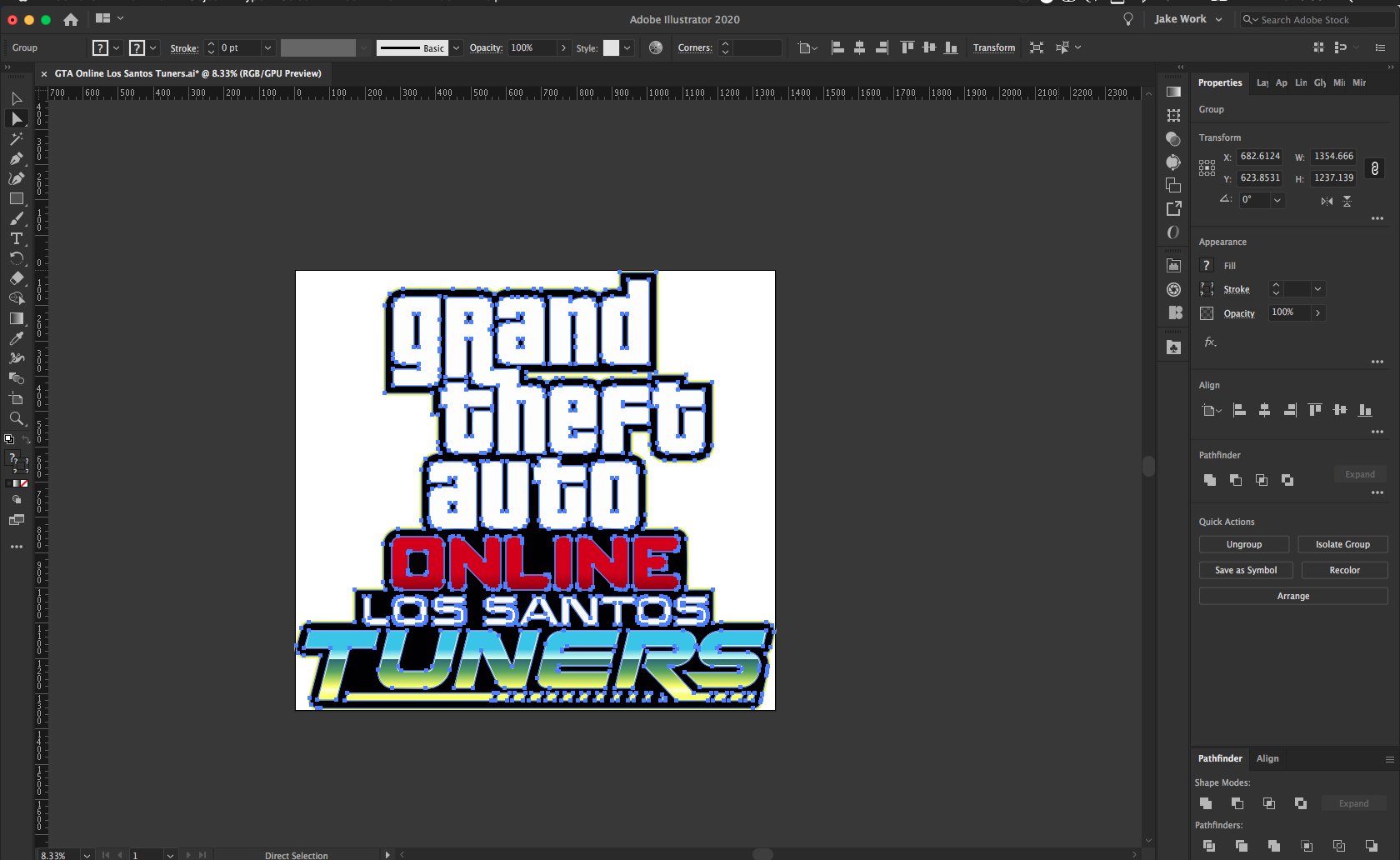 GTA GFX on X: 'GTA Online: Los Santos Tuners' logo vectorized and
