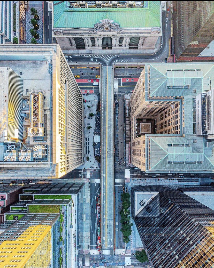Check out this birds eye view of  <a href="/GrandCentralNYC/">Grand Central Terminal</a>! Our team is still exploring the area around our new office. 

Comment below with your favorite lunch spots in #Midtown. 

#NYC #Construction #NewOffice #GrandCentralStation #BuildingYourFutureToday #WomenOwned #CertifiedWBENC