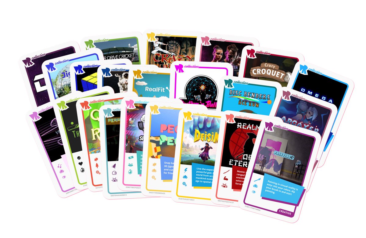 You don't want ads in your VR games? We don't either!

That's why we launched a new way to collect VR games: VR Collection, 22 VR games for Oculus Quest, at a great discount vrcollection.club

Today 3 new apps join the collection: Arcaxer, Omega Blade and Painting VR.