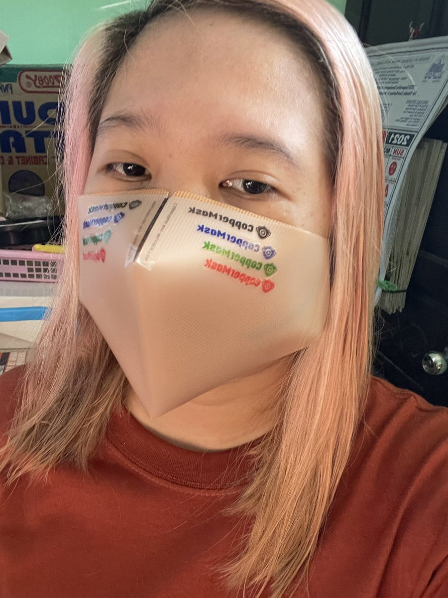 _rjnkrl's tweet image. Epic fail hair color still turned out to be okay, after all.

Coppermask is the perfect match for your outfit! Stay Safe in Style. 

CopperMask LEVEL UP🔝💯

Get yours now at coppermask.ph/cpshop/PPS8653…

#TheOriginalCopperMaskPH
#StaySafeInStyle
#ClinicallyProven
#CopperMaskLEVELUP