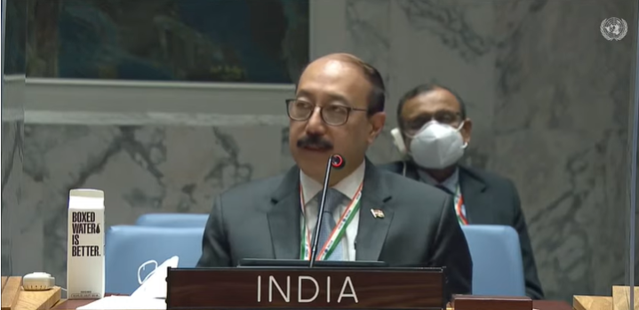 There has been a sense of optimism with regard to situation in Libya over last few months, especially since the signing of Ceasefire Agreement on Oct 23, 2020 & formation of Govt of National Unity charged with the conduct of elections on Dec 24, 2021: Foreign Secy HV Shringla