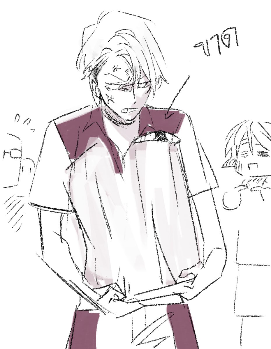 TE_Kaminari's tweet photo. /💢💢💢 เสื้อขาดได้ไง!!! https://t.co/sTmkZXtNKR