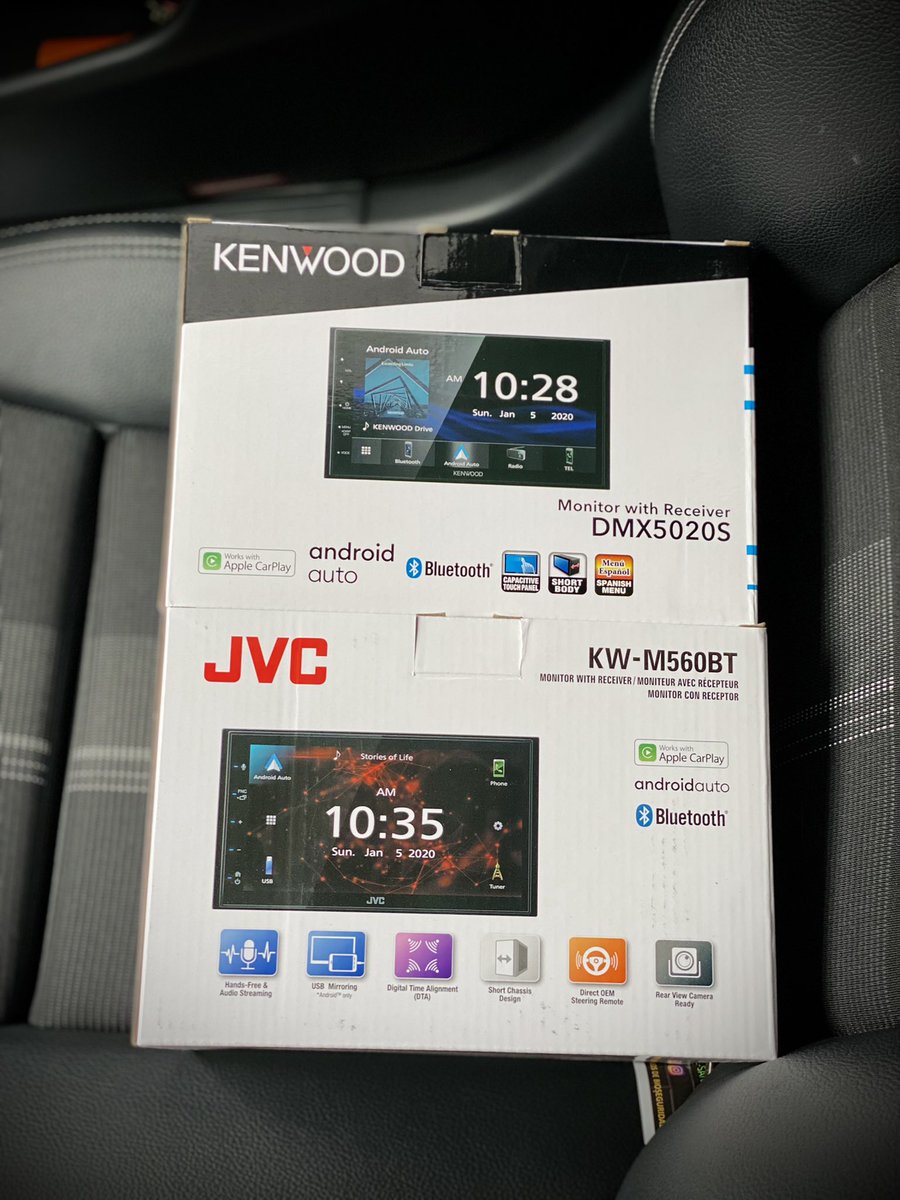 UpgradePeru's tweet photo. #Kenwood vs #JVC | ¿Conoces la diferencia entre estos dos? y ¿Cuál elegirías y por qué? 👀

🛒 Puedes encontrar estos dos modelos en nuestra web y comprarlo en 5 sencillos pasos. El producto llegará a la puerta de tu domicilio 🏠📦

https://t.co/pgwJF4Wac0

#caraudio https://t.co/qXNCJHAxgA