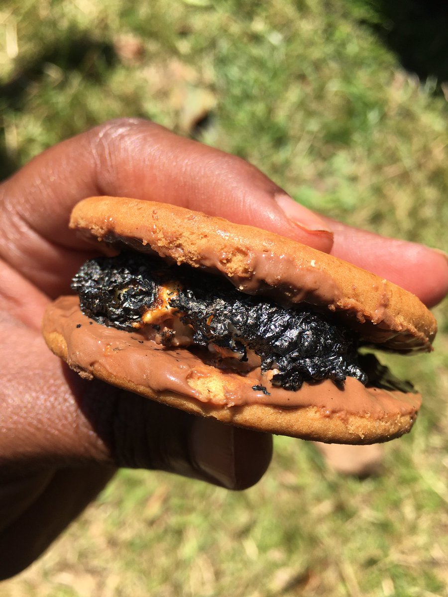 MSPSMsHussein's tweet photo. Yummy s’mores, as we roasted the marshmallows. #smores #yummy #forestschool @MSPSCardiff https://t.co/0uyVEw4MD3