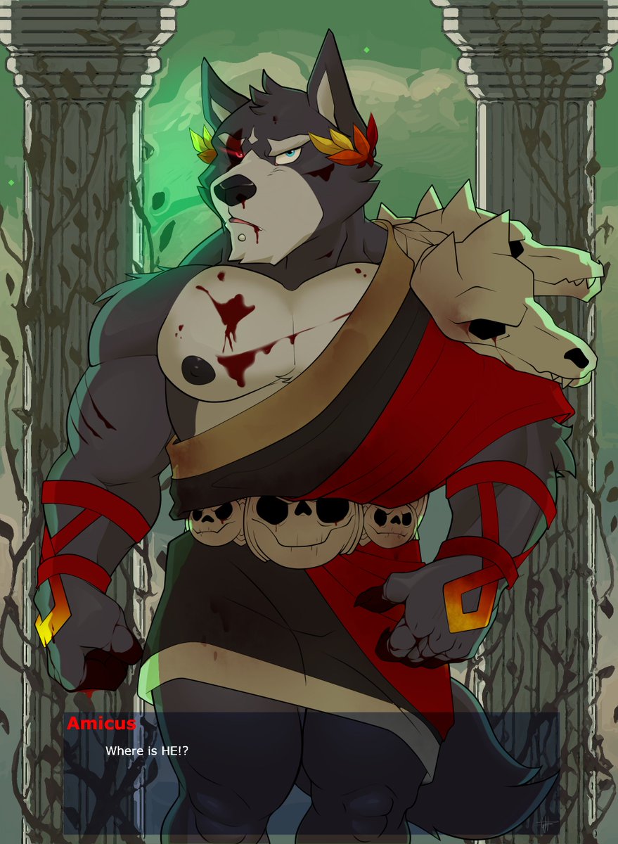 Uh oh, angry space wolf is looking for his human. Hope you guys like ...