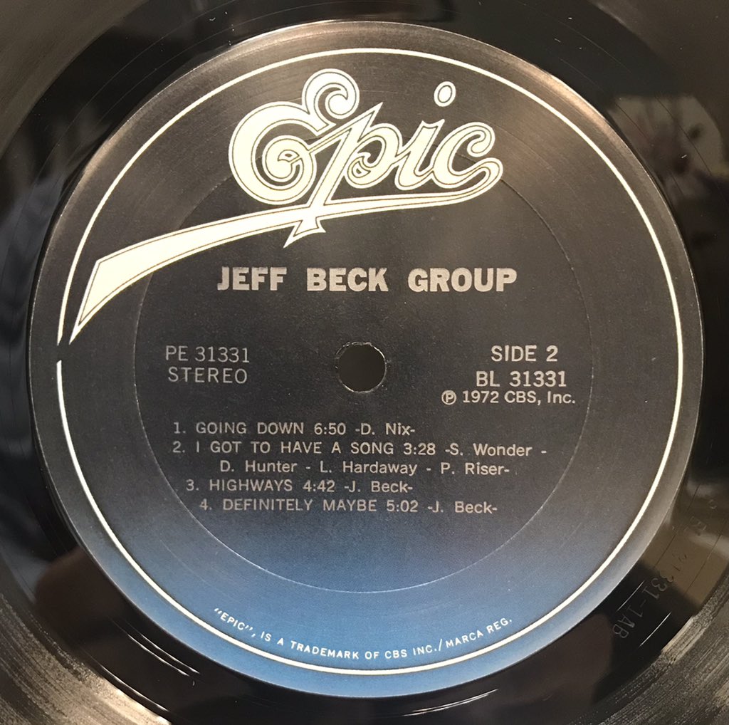 Album Number Seventy-Nine
(Ahhh, no 1971’s Rough and Ready)
“Jeff Beck Group” is the fourth and final studio album by the #thejeffbeckgroup and the second album with the line up of #jeffbeck #bobbytench #CliveChaman, #maxmiddleton and #cozypowell .