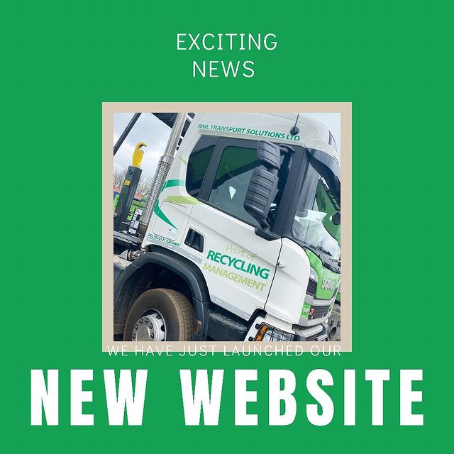 rmlwaste's tweet photo. We have now launched our new website. Please take a look and let us know what you think 💭

Visit: https://t.co/CGIrUm7WBO

Any feedback is more than welcomed we would love to know your thoughts!

Love from all the team at Recycling Management 💚

#waste #recycling #team #gogreen https://t.co/eSimLYgB9m