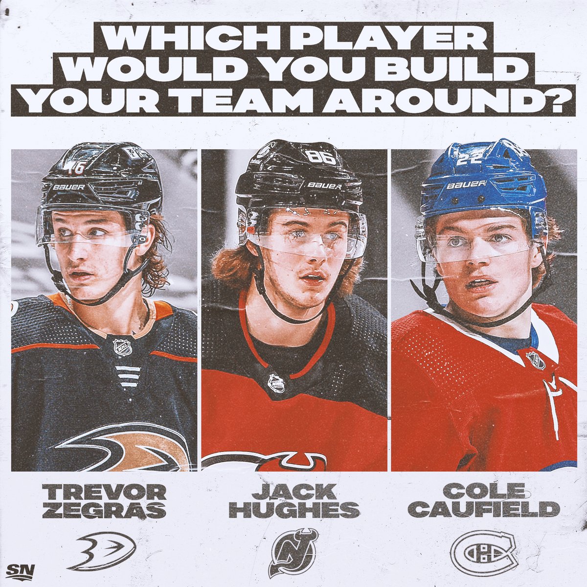 Sportsnet's tweet photo. If you're starting a new NHL franchise, which player would you build your team around? 🤔

#NHLDraft | #NHLonSN https://t.co/1yWmNfER5f