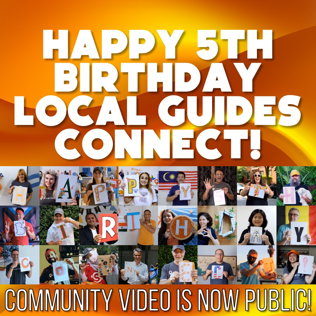 adlelu80's tweet image. We&apos;ve put together a music video 🎶 to celebrate Local Guides Connect&apos;s 5th Birthday! Huge kudos to @anthonyleaton , @daragma, @KashifAbdulRaz1, Connect Mods, LG Team, community for the support! 🥰

youtube.com/watch?v=JP_tXq…

#localguidesconnect #ConnectTurns5 #golocopodcast