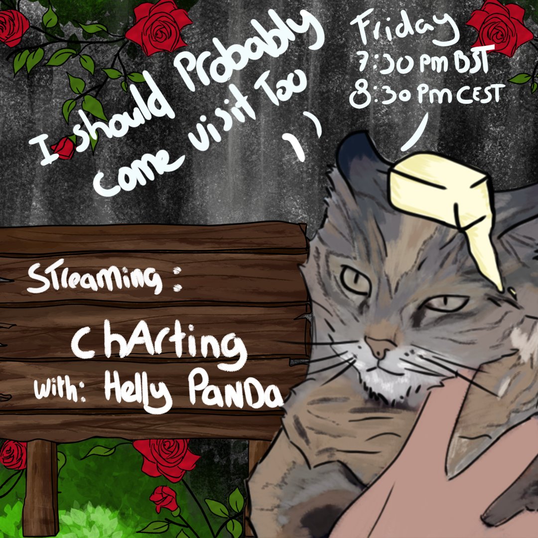 AkaiFlora's tweet image. I am looking forward to #chArting with the one and only @helly_panda tomorrow! Come wat this interview about her streamer life! She better be ready to #clink! 

Also she's streaming little nightmares atm.
twitch.tv/hellypanda

#StreamingLive #twitch #interview